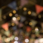 Defocused Festival Lights