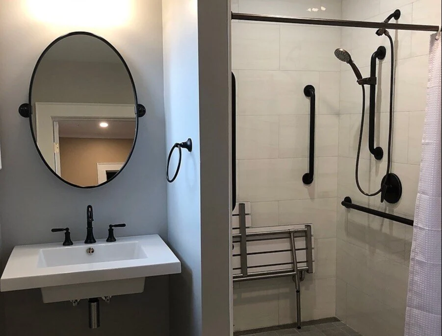 ADA-Compliant bathroom remodel in Long Island, NY by Kuhn Construction